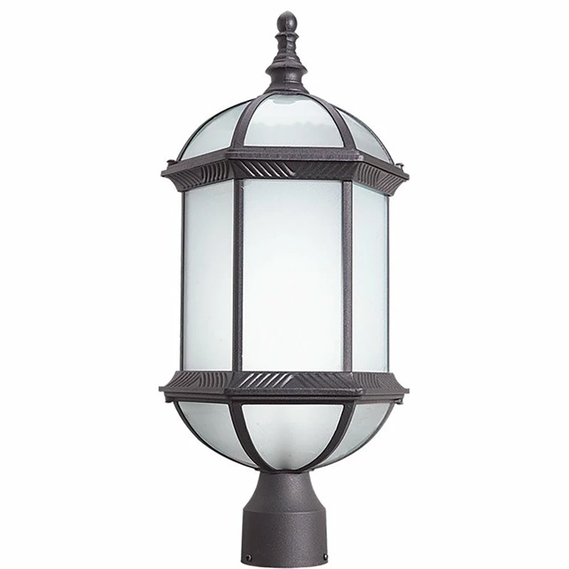 Cheapest 𧨠Woodbridge Lighting Glenwood Aluminum Post Mount Light In Rust Black π