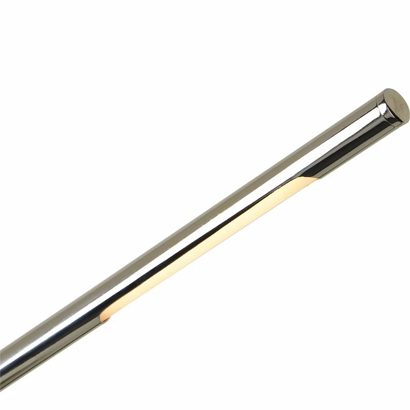 Buy π₯° Maklaine Modern Table Lamp In Polished Nickel And White π - Image 4