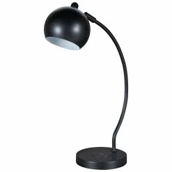 Best Pirce ⌛ Bowery Hill Single Metal Desk Lamp In Black 💯