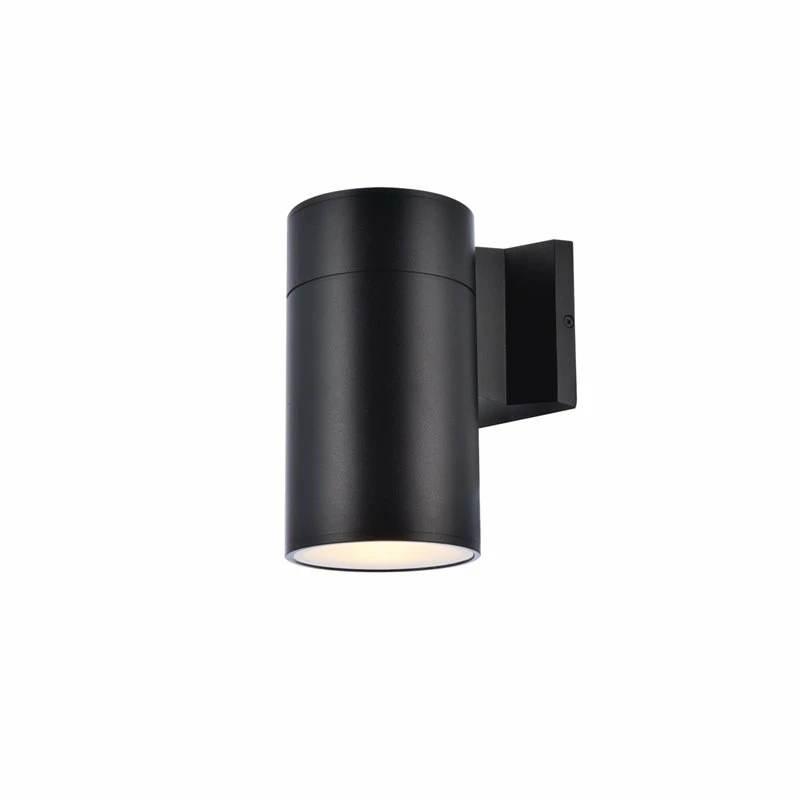 Cheap 𧨠Living District Raine 1-Light Modern Aluminum Outdoor Wall Light - Black β - Image 3
