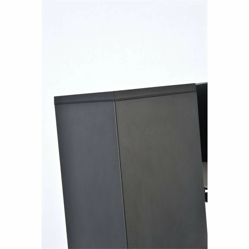 Best deal π Living District Raine 1-Light Modern Aluminum Outdoor Wall Light In Black π - Image 4