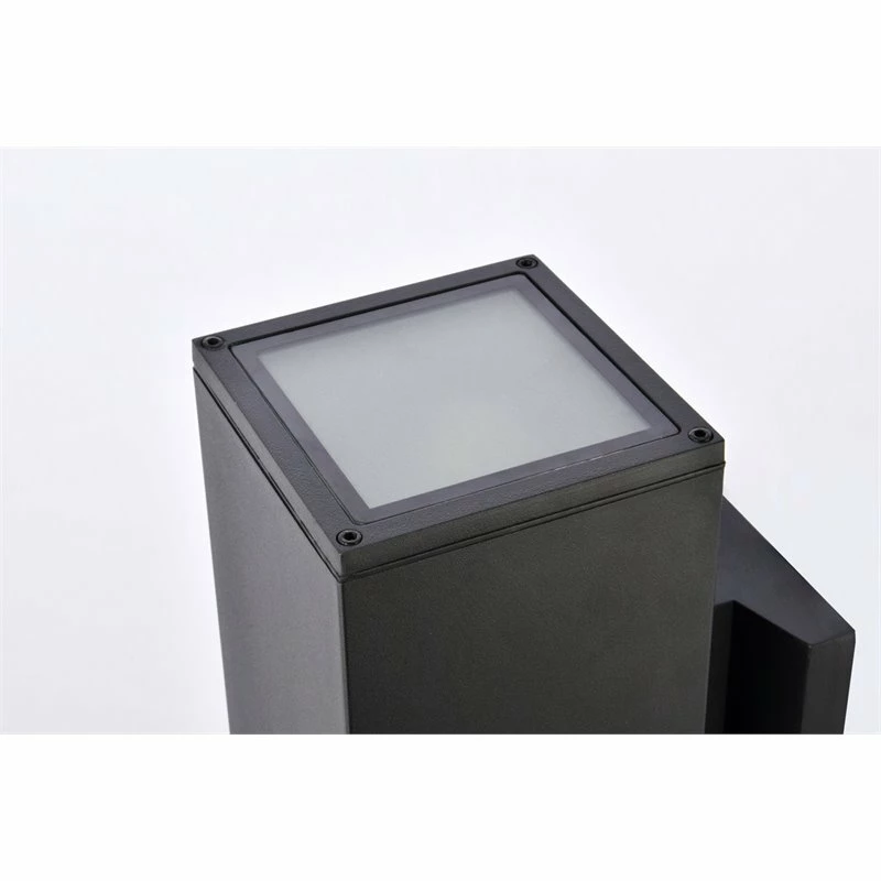 Budget π Living District Raine 1-Light Aluminum Outdoor Wall Light In Black Finish β€οΈ - Image 6