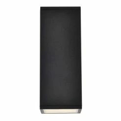 Budget 😀 Living District Raine 1-Light Aluminum Outdoor Wall Light In Black Finish ❤️