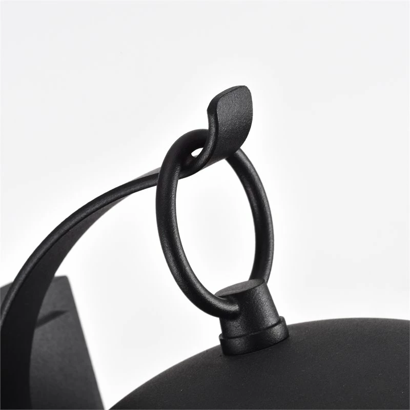 New π Chloe Lighting Freya 12" 1-Light Steel And Glass Outdoor Wall Sconce In Black π - Image 9