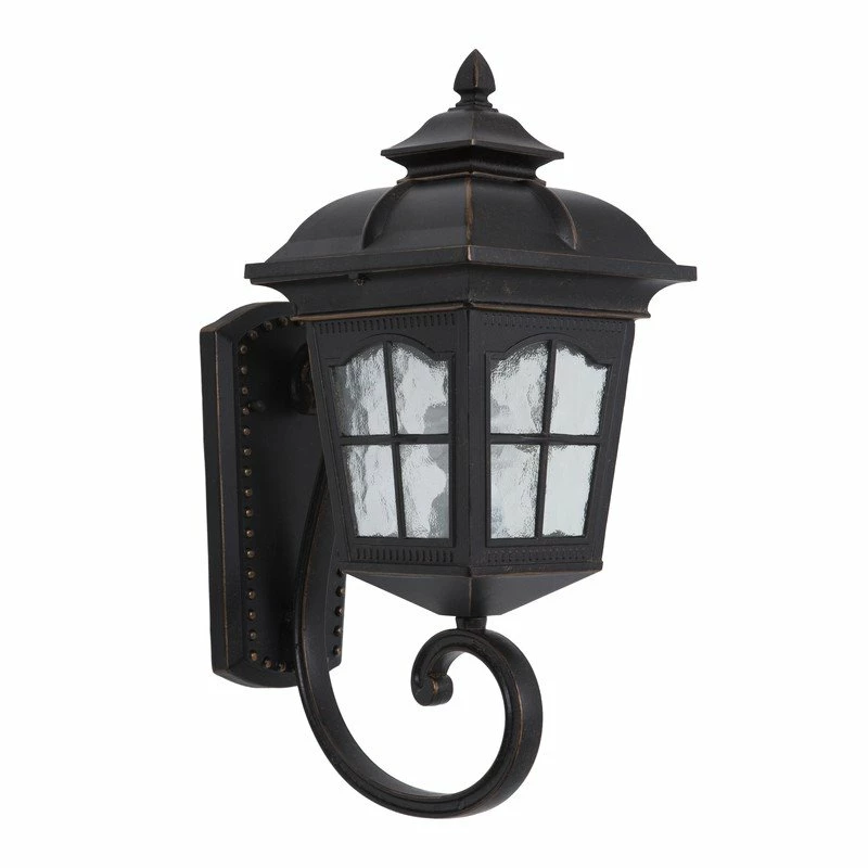 Top 10 π Yosemite Home Decor Amelia 1-Light Glass Outdoor Wall Lantern Sconce In Bronze β€οΈ - Image 4