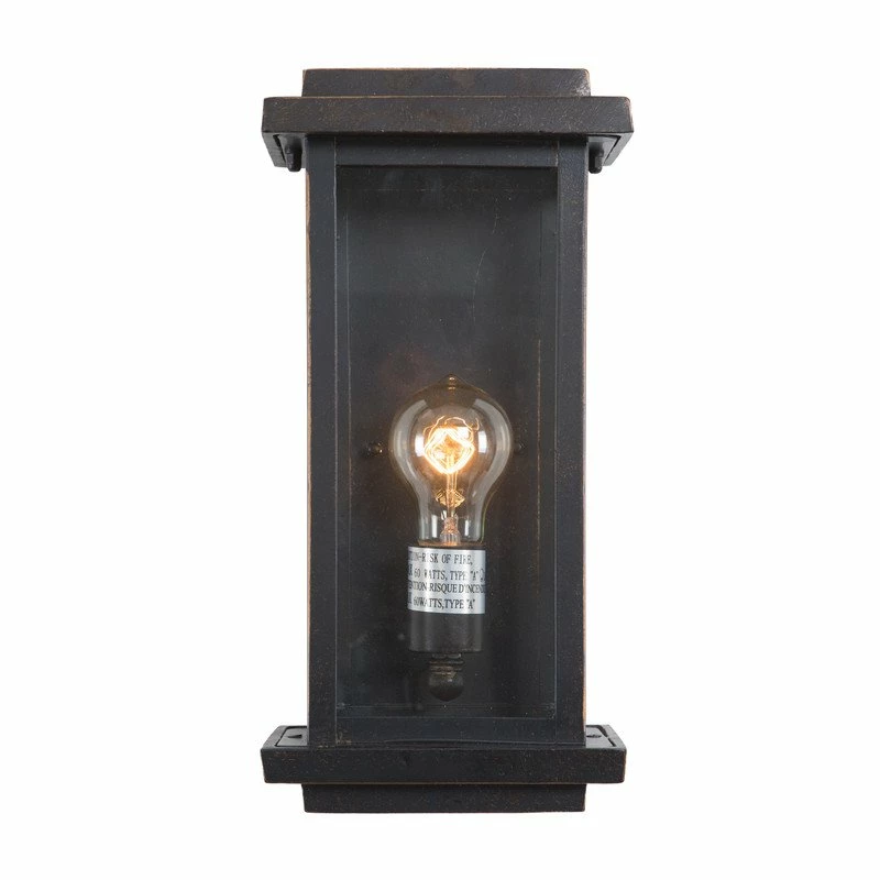Coupon β Yosemite Home Decor Ashlan 1-Light Stainless Steel Wall Lantern Sconce In Bronze π - Image 3