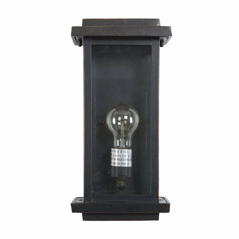 Coupon β Yosemite Home Decor Ashlan 1-Light Stainless Steel Wall Lantern Sconce In Bronze π - Image 4