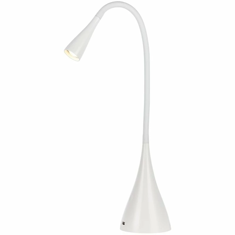 Hot Sale π Urbanpro 3.5W 3000K Modern Metal LED Desk Lamp In Glossy White β - Image 2