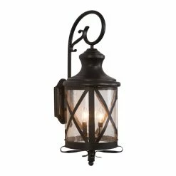 Coupon ⌛ Yosemite Home Decor Lorenza 4 Lights Large Exterior Lights In Oil Rubbed Bronze 😉