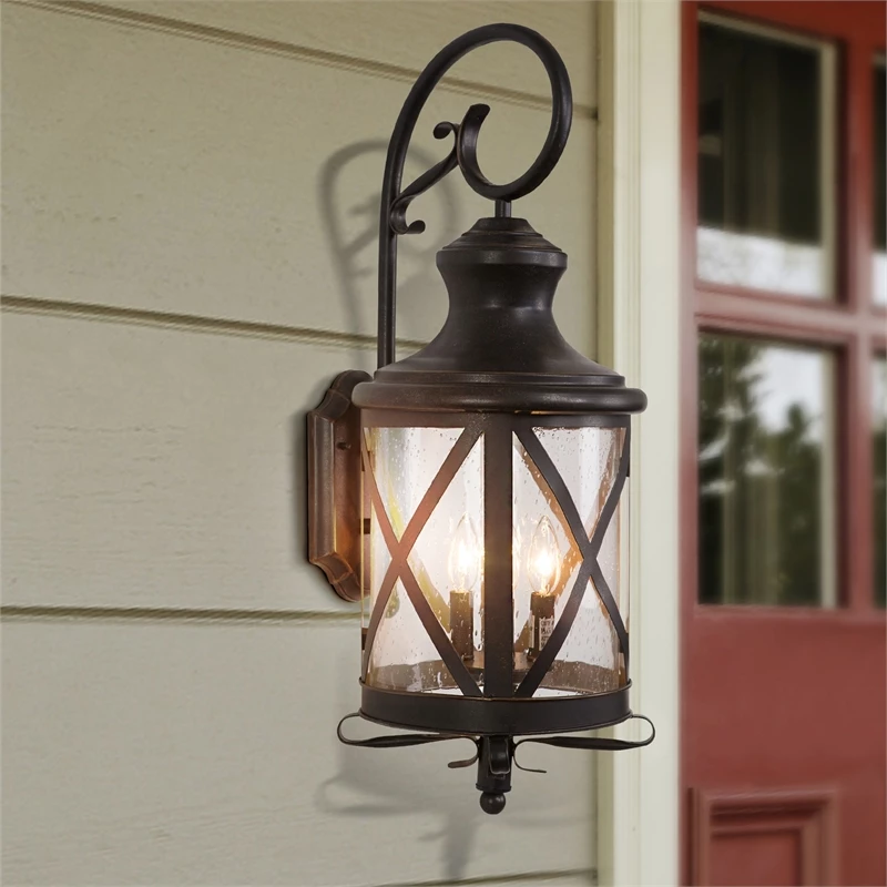 Coupon β Yosemite Home Decor Lorenza 4 Lights Large Exterior Lights In Oil Rubbed Bronze π - Image 2
