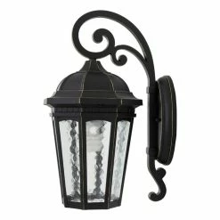Buy 😍 Yosemite Home Decor Minarets Lake 1 Light Fluorescent Exterior In Oil Rubbed Bronze With Clear Glass Medium 🎁