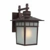 Best Pirce 🔔 Yosemite Home Decor Dante 1 Light Exterior Lights Wall Mount In Oil Rubbed Bronze 🎁