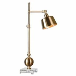 Best deal 🥰 Uttermost Laton Brushed Brass Task Lamp 🛒